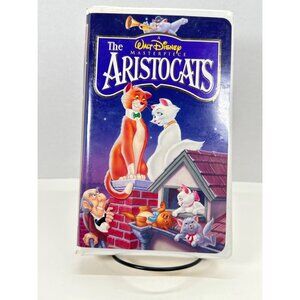 VHS Vintage Aristocats - Case is in Poor Condition